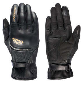 IXON RS SHINE 2 Women Urban Leather/Textile Adult Gloves - Black/Gold