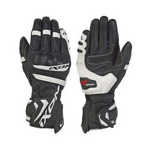 IXON RS TEMPO AIR Sport Leather Adult Gloves - Black/White