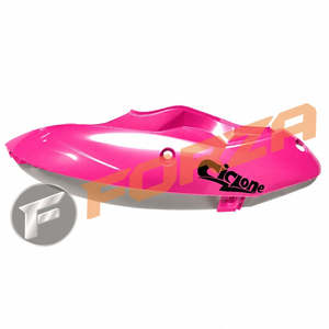 Body Panels Ciclone: FORZA Ciclone 50 4T Rear Side Panel - LH Upper (Pink)