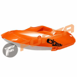Body Panels Ciclone: FORZA Ciclone 50 4T Rear LH Upper Side Panel - Orange