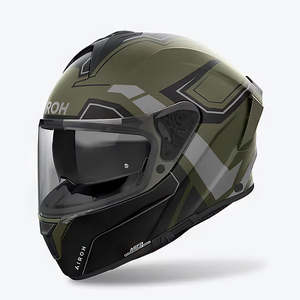 0 03 Cbm: **AIROH Spark 2 - Graphics - Matte Military Green
