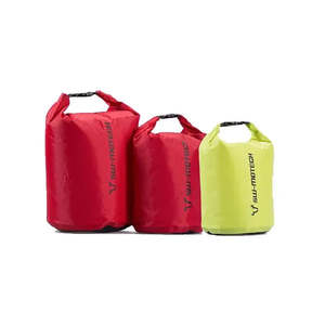 0 03 Cbm: SW MOTECH Drybag Set 4L 8L 13L - Red/Hi-Viz