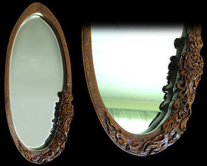 Products: Chrysanthemum mirror Fossil Studios