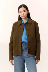 Leon & Harper Vanora Jacket Khaki