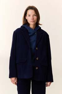Leon & Harper Viviane Jacket Navy