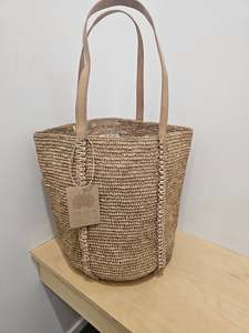 Accessories: Made in Mada Volana Bag - Tea