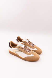 Footwear: 0-105 Nova Mocassin White and Tan