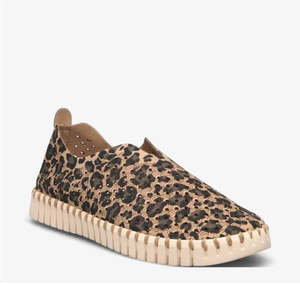 Footwear: Ilse Jacobson Tulip shoe - Leopard