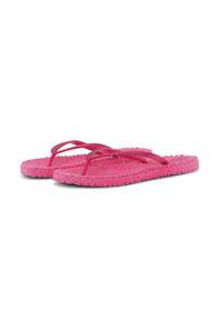 Footwear: Ilse Jacobsen Cheerful Glitter Jandal - Magenta