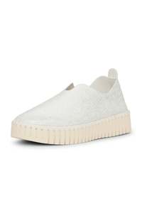 Ilse Jacobsen Platform Tulip Shoe - White white