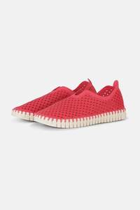 Footwear: Ilse Jacobsen Tulip Slip-In - Viva Magenta