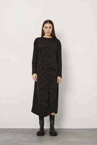 Rabens Saloner: Rabens Saloner Shivi Ruched Jersey Dress