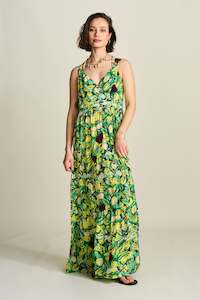 POM Amsterdam Lemon Tree Strap Dress