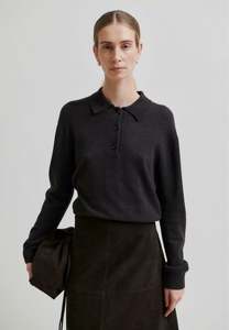 Second Female: Second Female Vilena Knit - Chocolate Brown