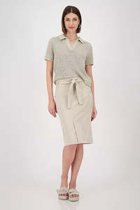 Monari Ajour Short Sleeve Polo Shirt