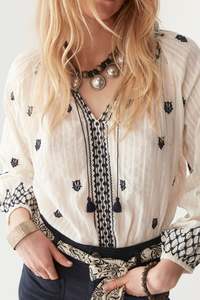 Maison Hotel Sybille Blouse - Blue Lagoon