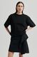 Second Female Ghita Glitter Tee - Black