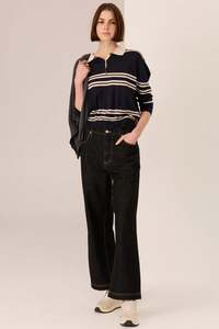 POL Parrel Polo Jersey - Ink/Pebble