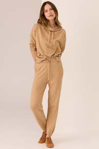 Pol: POL Rowan Draw String Knit - Pebble