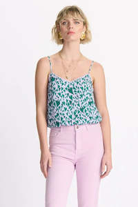 Pom: POM Amsterdam EVI Heart to Heart Lilac Top