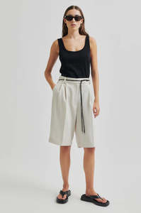 Second Female: Second Female Fique String Shorts