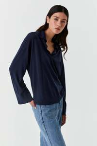 Morrison: Morrison Skye Knit Polo Navy