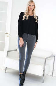 Mos Mosh Denim: Mos Mosh Sumner Treasure Pant Asphalt