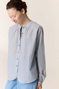 Leon And Harper: Leon & Harper Cirus Blouse - Blue