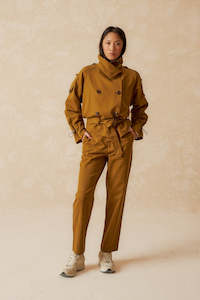 Indie & Cold Trench Coat - Militare