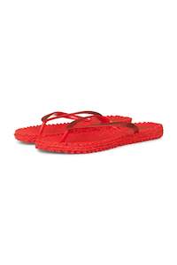 Ilse Jacobsen Cheerful Glitter Jandal - Deep Red