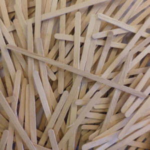Cutlery & Stirrers: Wooden Stirrers - 1000's