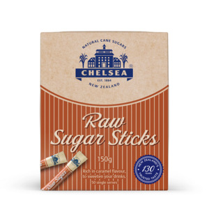 Sugar: CHELSEA Sugar Sticks Raw (2000)