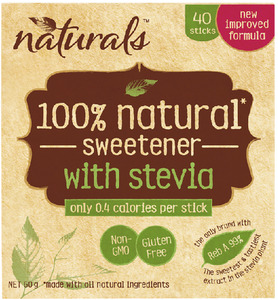 Sugar: Natural's 100% Sweetener with Stevia (240)