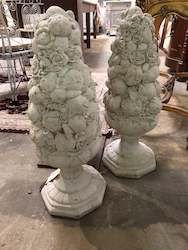 Decorative Statements 1: Stone fruit Sculpture---SOLD