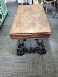 Bedroom Furniture: French table - Wood