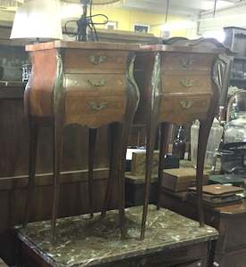 Bedroom Furniture: Bedside Tables Set-Italian