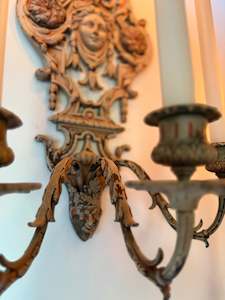 View All Available Antiques: 19th Century Bronze Sconces