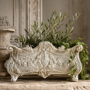 Large French Rococo Revival Jardinière Planter 19th Century
