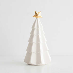 Home Lifestyle: Christmas Tree with Gold Star