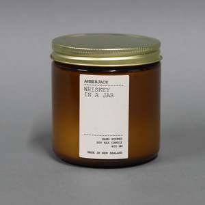 Home Fragrances Candles: Whiskey in a Jar | Large Soy Candle