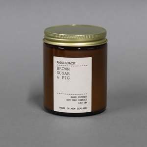 Home Fragrances Candles: Brown Sugar & Fig | Regular Soy Candle