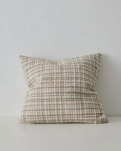 Blankets Throws Cushions: Weave | Tripoli Cushion - Fog