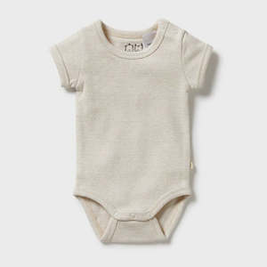 Wilson & Frenchy | Organic Stripe Ribbed Bodysuit