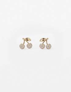 Earrings: Crystal Cherry Earrings