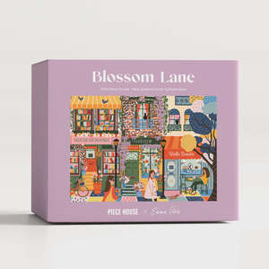 Puzzles: Piece House | Blossom Lane Puzzle - 1,000 Pieces