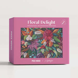 Puzzles: Piece House | Floral Delight Puzzle - 1,000 Pieces