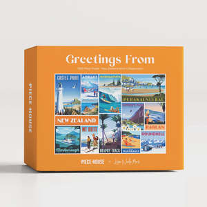 Puzzles: Piece House | Greeting From Puzzle - 1,000 pieces