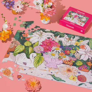 Puzzles: Piece House | Flourish Puzzle - 1,000 pieces