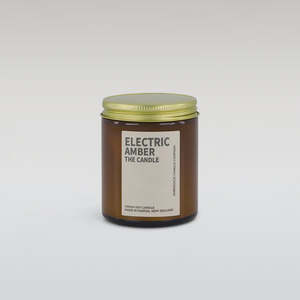 Home Fragrances Candles: Electric Amber | Regular Soy Candle