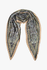 Pleated Scarf | Olivette